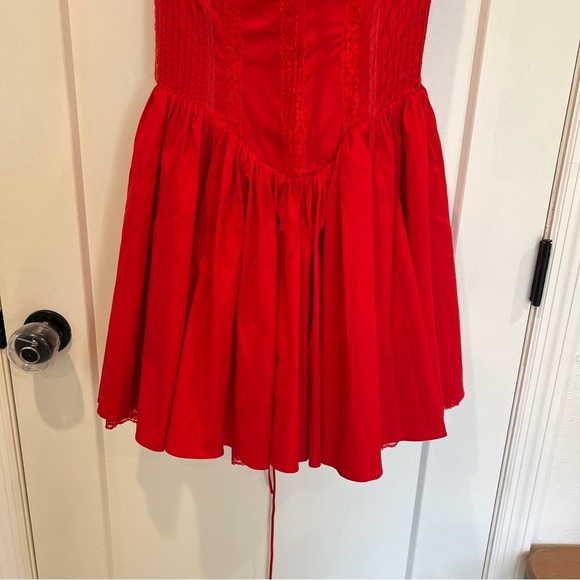 House of CB Pietra Cherry Corset Mini Dress - Picture 4 of 10